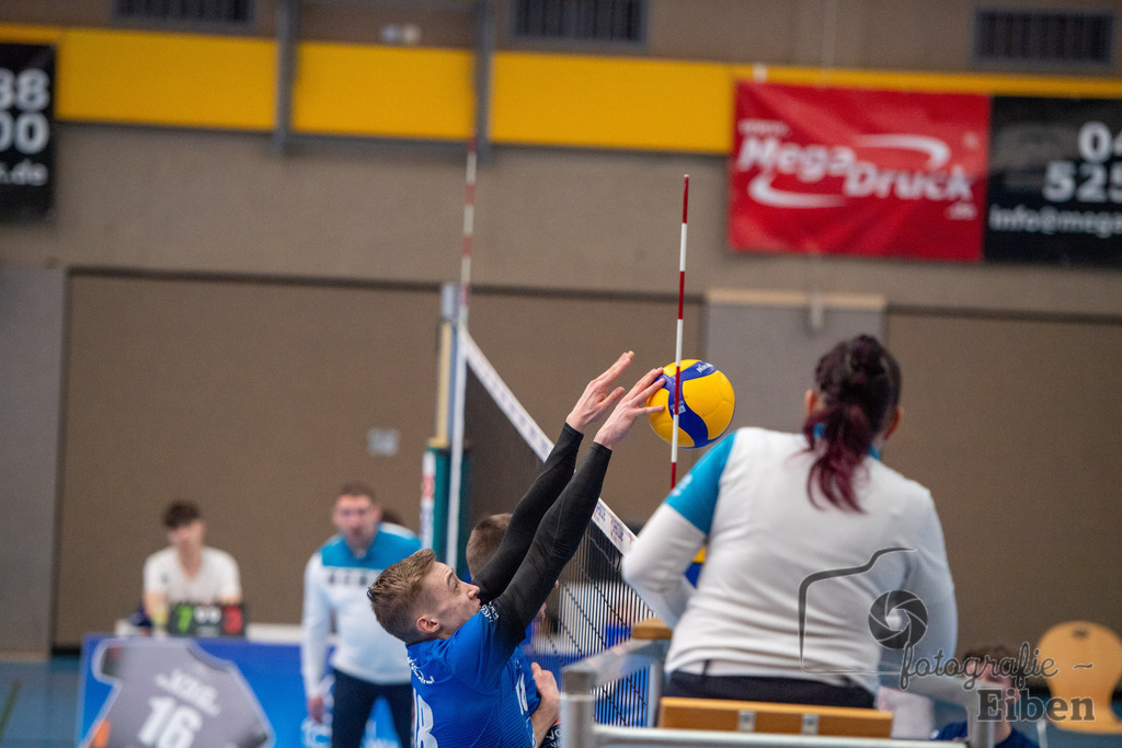 VSG Ammerland-VSG Lüneburg 2 | Volleyball Regionalliga; VSG Ammerland-VSG Lüneburg 2 am 04.02.2024; in Westerstede (Sporthalle Norderstraße), Photo: Philip Eiben 2024 - Realisiert mit Pictrs.com