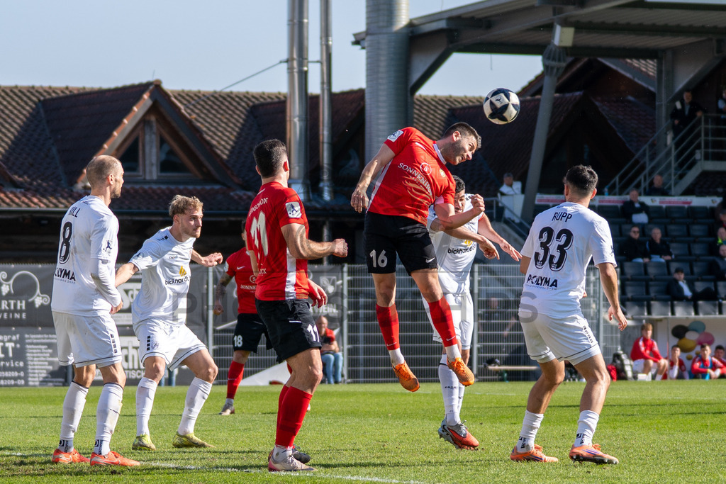 SG Sonnenhof Großaspach vs. KSV Hessen Kassel, Fussball, Regionalliga Südwest, 23. Spieltag, Saison 2025/2026, 07.03.2026 | Marius Kunde (SG Sonnenhof Großaspach, #16),SG Sonnenhof Großaspach vs. KSV Hessen Kassel, Fussball, Regionalliga Südwest, 23. Spieltag, Saison 2025/2026, 07.03.2026Foto: photosbyphips/Philip Ziegler