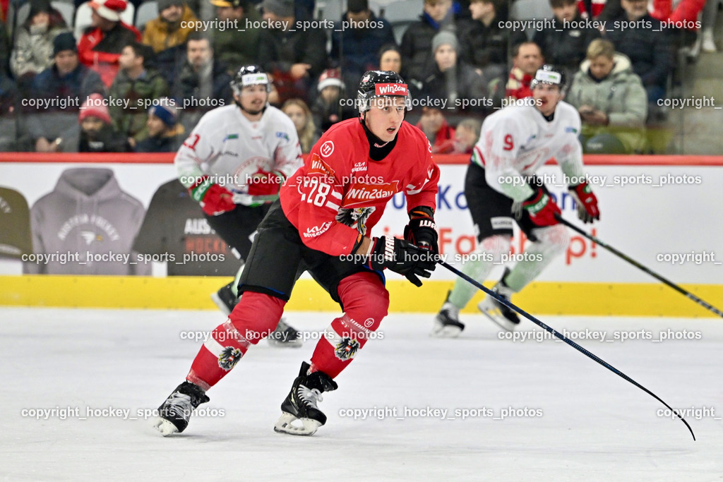 Österreich vs. Ungarn 14.12.2023 | Österreich vs. Ungarn 14.12.2023, Österreich vs. Ungarn  am 14.12.2023 in Klagenfurt (Heidi Horten Arena), Austria, (Photo by Bernd Stefan)