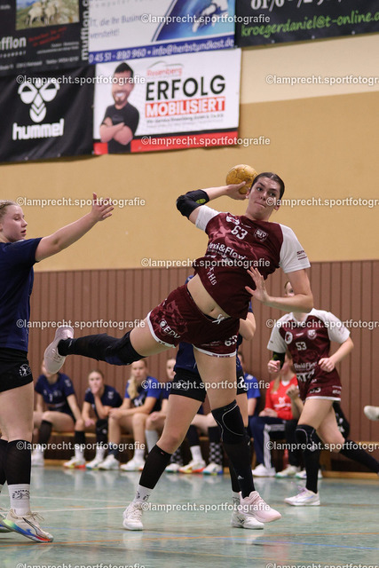 Handball I Juniorinnen I Saison 2026-2027 I Oberliga Schleswig-Holstein I 3. Spieltag I HSG Kalkberg 06 - TSV Bargteheide 088 | Amelie Christine Schwartzkopff (63, TSV Bargteheide) - Realisiert mit Pictrs.com