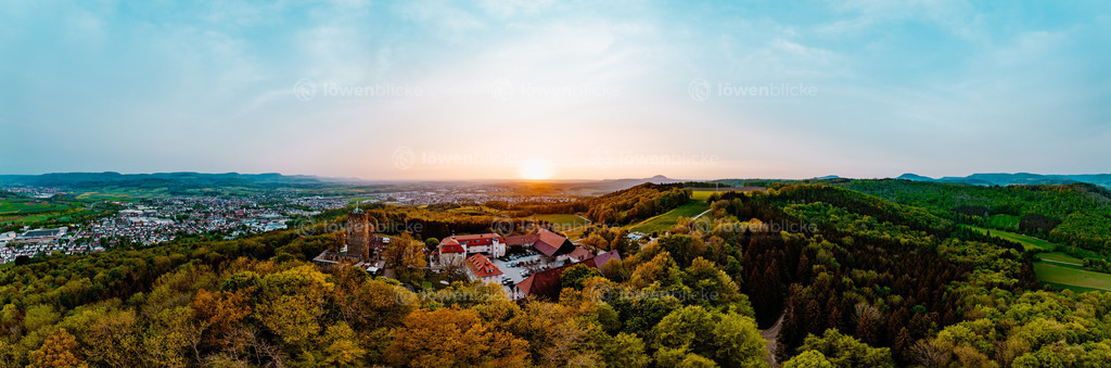Sonnenuntergang über dem Filstal | löwenblicke | shop