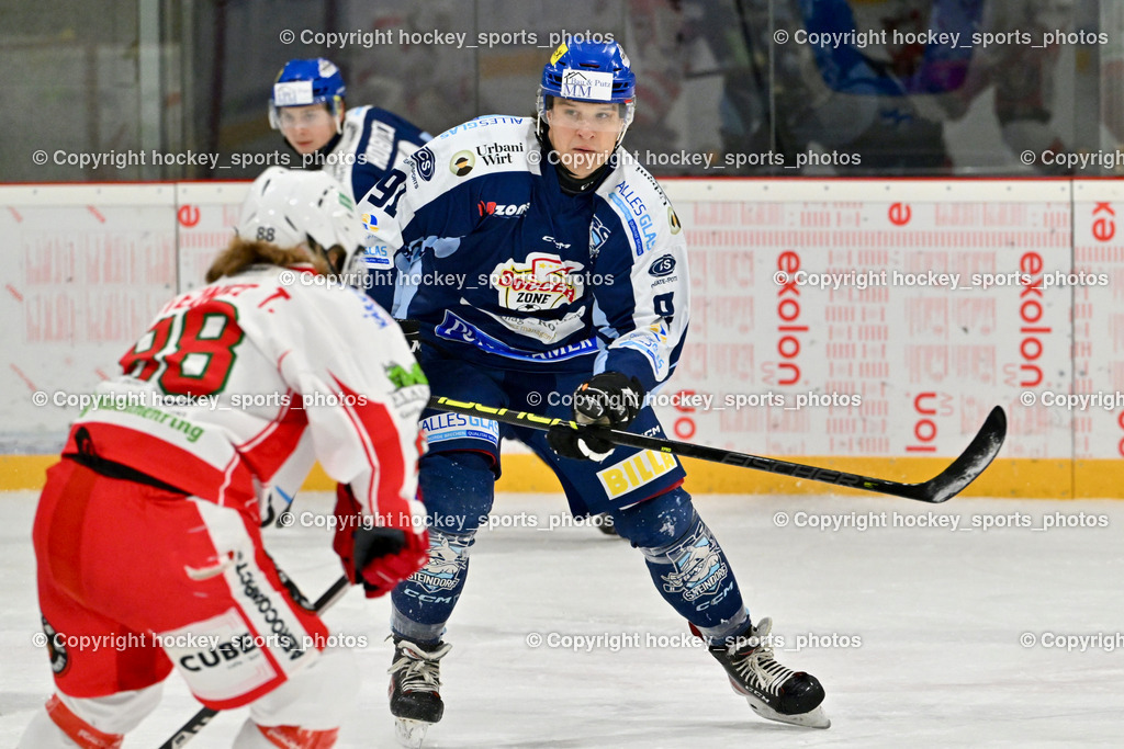 ESV FERLACH vs. ESC SOCCERZONE STEINDORF | #91 Kravanja Kristian ESC Steindorf, ESV FERLACH vs. ESC SOCCERZONE STEINDORF, ESV FERLACH vs. ESC SOCCERZONE STEINDORF am 22.11.2024 in Ferlach (Eishalle Ferlach ), Austria, (Photo by Bernd Stefan)