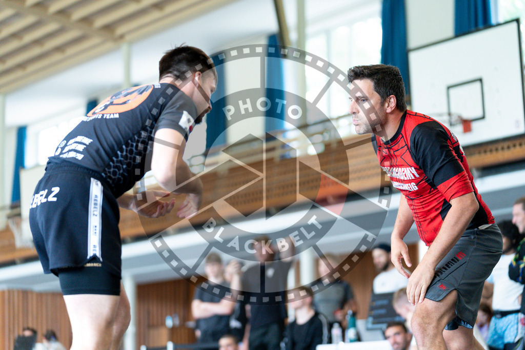 20240608PBB03928 | Fighters compete during the ILLCS VII summer edition luta livre competition in Hannover, Germany, on June 8, 2024.