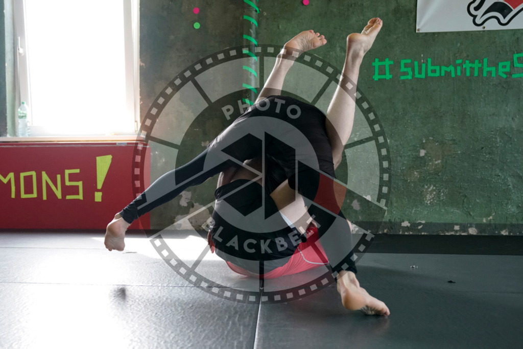 20240413PBB5579 | Fighters compete during the Grapplethon 24hours of rolling for a reason in Hamburg, Germany, on April 13, 2024.