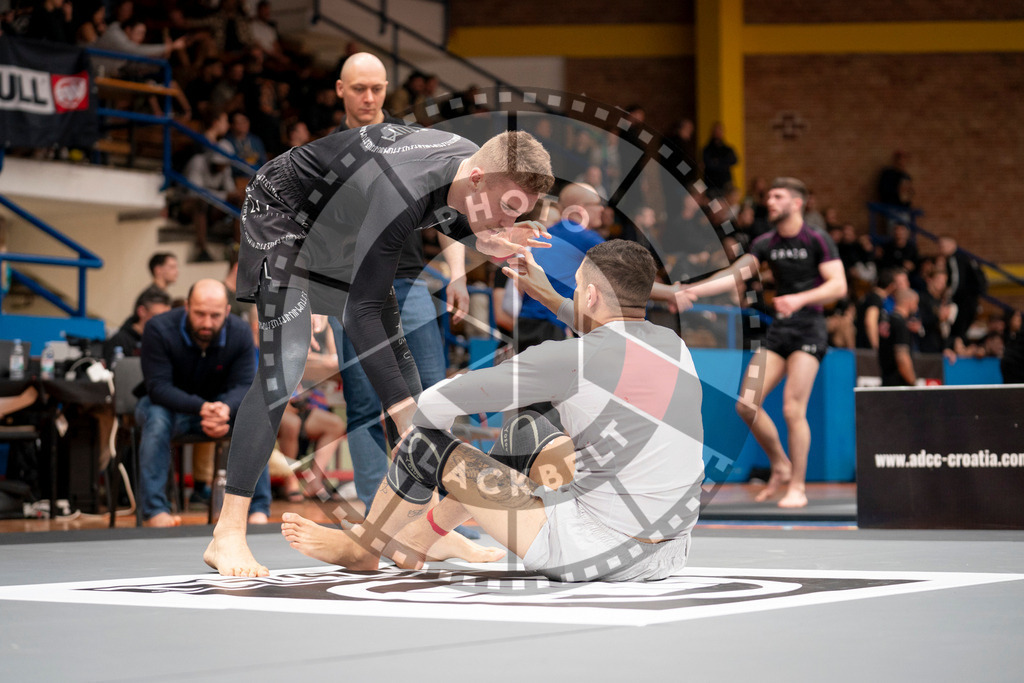 20240217PBB02384 | Fighters compete during the ADCC European, Middle Eastern and African Championship in Zagreb, Croatia, on February 17, 2024.