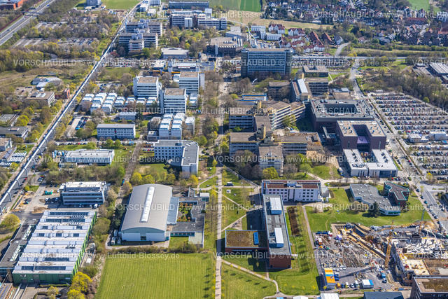 Dortmund220400865 | Luftbild, Technische Universität Dortmund, Campus Nord, Eichlinghofen, Dortmund, Ruhrgebiet, Nordrhein-Westfalen, Deutschland