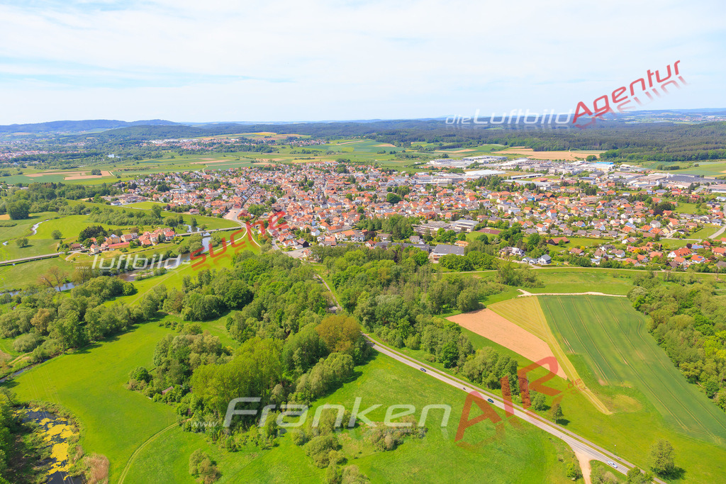 Luftbild von  Michelau-oberfranken - Luftaufnahme wurde 2016 von https://frankenair.de mittels Flugzeug (keine Drohne) erstellt - die Geschenkidee