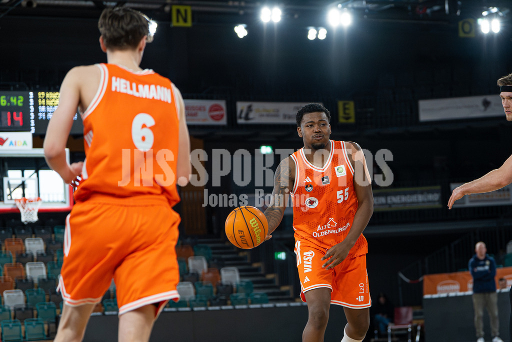 Basketball I Herren I Saison 2025-2026 I 2. Bundesliga ProB Nord I 23. Spieltag I RASTA Vechta II - EN Baskets Schwelm I 7731 | jns.sportfotos - Realisiert mit Pictrs.com