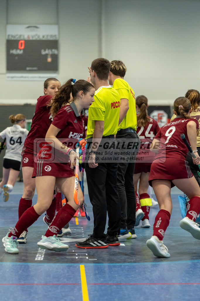 HK_20250223_102950 | Deutsche Meisterschaft wU14 Spiel um Platz 3  am 23.2.2025 Düsseldorfer HC, Düsseldorf