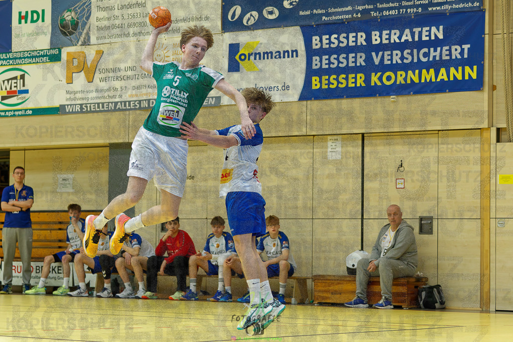 mJC-Regionalliga, Halbfinale Hessenmeisterschaft; HSG Dutenhofen/Münchholzhausen - TSV Pfungstadt | mJC-Regionalliga, Halbfinale Hessenmeisterschaft; HSG Dutenhofen/Münchholzhausen - TSV Pfungstadt am 15.03.2025 in Münchholzhausen (Sporthalle Münchholzhausen)Photo © 2025 - Jörg Heinrich - Realisiert mit Pictrs.com