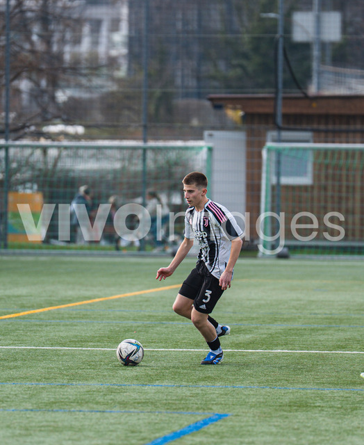 juv_lut_fmachado-0209 | Images from the Juniors B match between Juventus Academy and FC Lutry, played on 18 March 2026 in Lutry, Switzerland, featuring players, coaching staff and match action throughout the game.