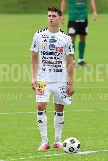 Friendly Match: SC Weiz vs TSV Hartberg in Weiz | Weiz, AUSTRIA, 01.JUL.26 - SOCCER - ADMIRAL Bundesliga, SC Weiz vs TSV Hartberg, test match. The image shows Marco Hoffmann (Hartberg).