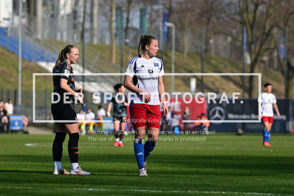 Fußball I Frauen I Saison 2024-2025 I 2. Bundesliga I 17. Spieltag I Hamburger SV - FC Bayern München II I 18291 | Der Sportfotograf. - Realisiert mit Pictrs.com