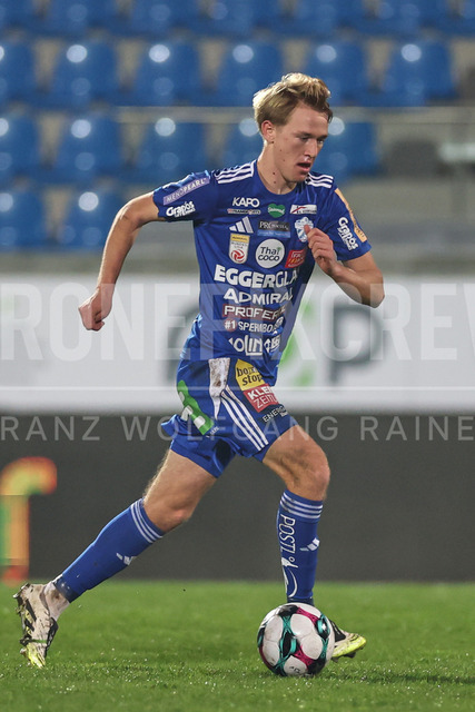 UEFA Europa League 2025/26: SK Sturm Graz vs SK Brann | Graz, Austria, 29.JAN.26 - SOCCER - UEFA Europa League, SK Sturm Graz vs SK Brann Bergen. The image shows Benjamin Markus (Hartberg).