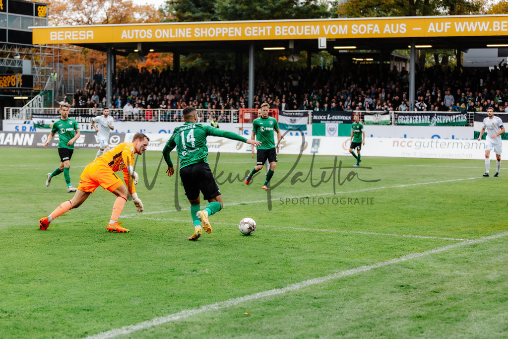 Regionalliga West, Saison 2022/2023, 13. Spieltag: SC Preußen Münster - 1. FC Düren | Regionalliga West, Saison 2022/2023, 13. Spieltag: SC Preußen Münster - 1. FC Düren am 22.10.2022 in Münster (Preußenstadion), Deutschland, Foto: sportfotografie.ms | Markus Paletta - Realisiert mit Pictrs.com