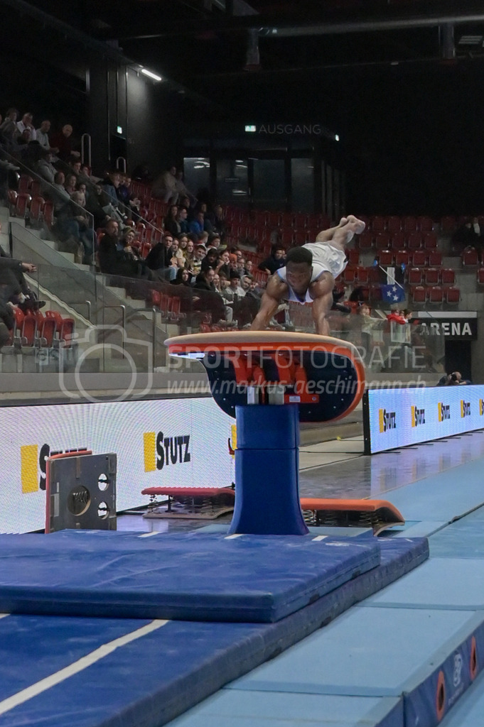 Schweizer Meisterschaften Kunstturnen Mannschaften Männer (A) - 22. November 2025 | Schweizer Meisterschaften Kunstturnen Mannschaften Männer (A)AXA Arena, WinterthurBild: Sportfotografie Markus Aeschimann | www.markus-aeschimann.ch - Realisiert mit Pictrs.com