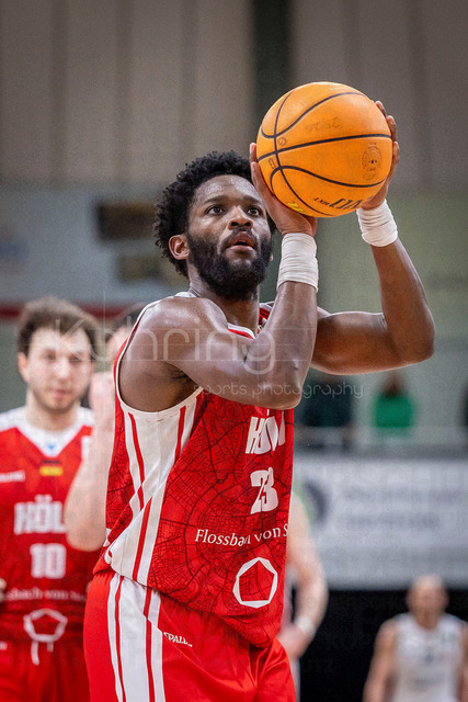Barmer 2. Basketball Bundesliga ProA: Bayer Giants Leverkusen vs. RheinStars Koeln, 04.04.26 | Leverkusen, 04.04.26 - Michael Jordan Miller (RheinStars Köln, 23) während des Spiels der Barmer 2. Basketball Bundesliga ProA: Bayer Giants Leverkusen vs. RheinStars Koeln in der Ostermann Arena in Leverkusen.