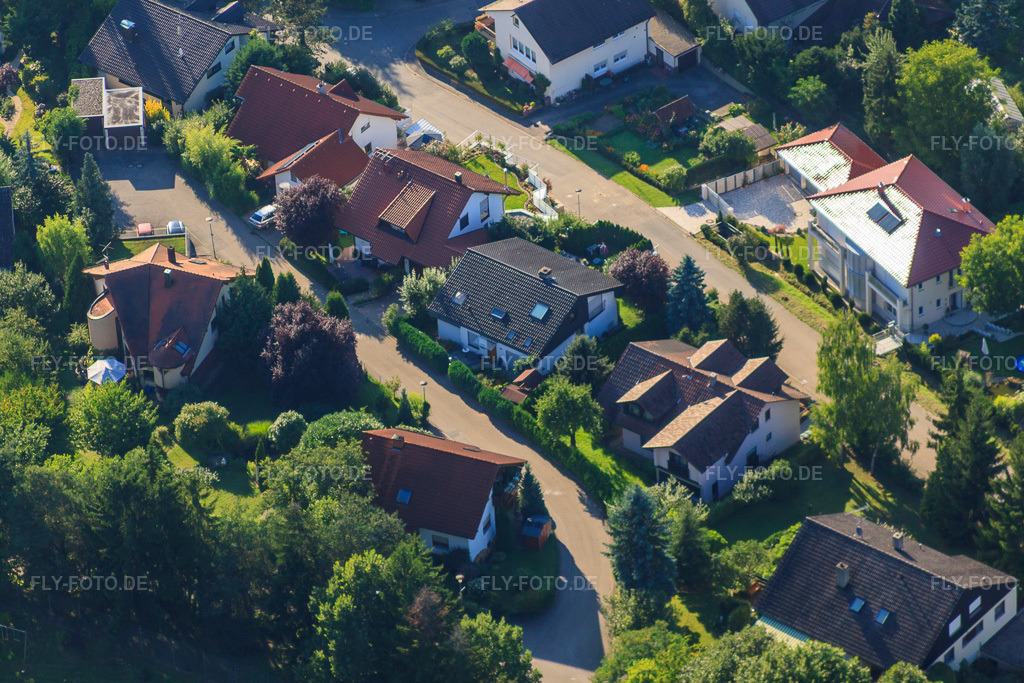 Luftbild: Kleinwäldle im Ortsteil Ellmendingen in Keltern im Bundesland Baden-Württemberg in Deutschland. Foto: IMG_32432.jpg vom 21.08.2010 durch Werner Riehm/FLY-FOTO.de