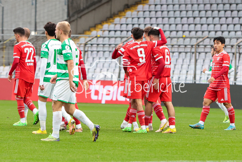 FC Bayern Amateure - SpVgg Greuther Fuerth II | Wieder jubenln die Bayern / Ausgleich zum 2-2 durch Eyuep AYDIN (FCB #6)