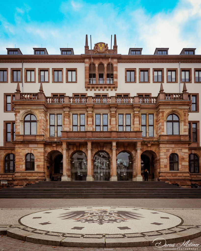 Das Rathaus in Wiesbaden | Das Rathaus in Wiesbaden
