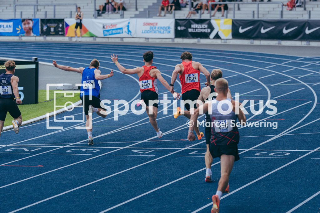 DM U23 U18 Bochum 2026 | 100-Meter-Lauf Vorlauf mU23, Deutsche Meisterschaften der U18 &amp; U23 2026, Lohrheidestadion Bochum-Wattenscheid, 04.07.2026 Foto: Marcel Schwering / sportimfokus - Realisiert mit Pictrs.com