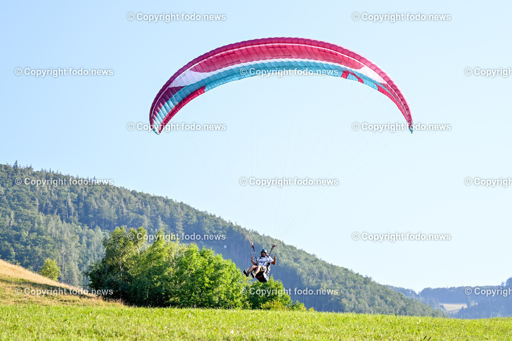 Flugschule Ternberg_ 17.08.2023-8 | 17.08.2023, Ternberg, AUT, Flugschule, im Bild Saman Kheyrmanesh (Flugschueler) beim Start