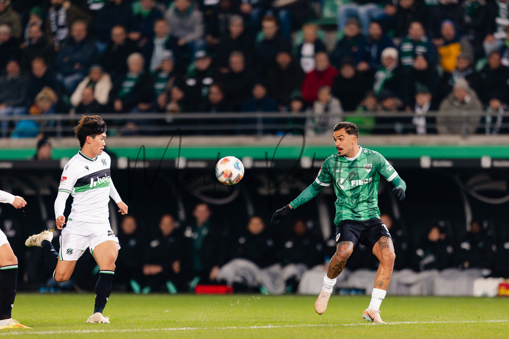 2. Bundesliga, Saison 2025/26, 15. Spieltag: SC Preußen Münster - Hannover 96 | Münster, 05.12.2025: 2. Bundesliga, 15. Spieltag, SC Preußen Münster gegen Hannover 96 im LVM-Preußenstadion in Münster. Foto: sportfotografie.ms | Markus Paletta - Realisiert mit Pictrs.com