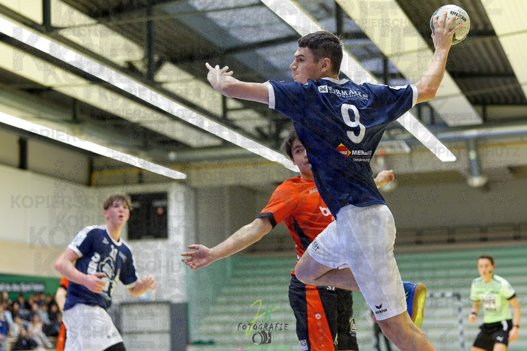 Jugendbundesliga A-Jugend; HSG Dutenhofen/Münchh. - HSG Rodgau Nieder-Roden | Jugendbundesliga A-Jugend; HSG Dutenhofen/Münchh. - HSG Rodgau Nieder-Roden am 07.12.2024 in Dutenhofen (Sporthalle Dutenhofen)Photo © 2024 - Jörg Heinrich - Realisiert mit Pictrs.com
