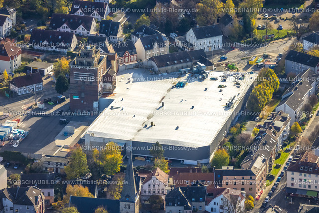 Bochum221100333 | Luftbild, Edeka Supermarkt Sanierung, ehem. real Supermarkt, Matrix Musikclub im ehemaligen Schultheiss Brauereigebäude, Langendreer, Bochum, Ruhrgebiet, Nordrhein-Westfalen, Deutschland