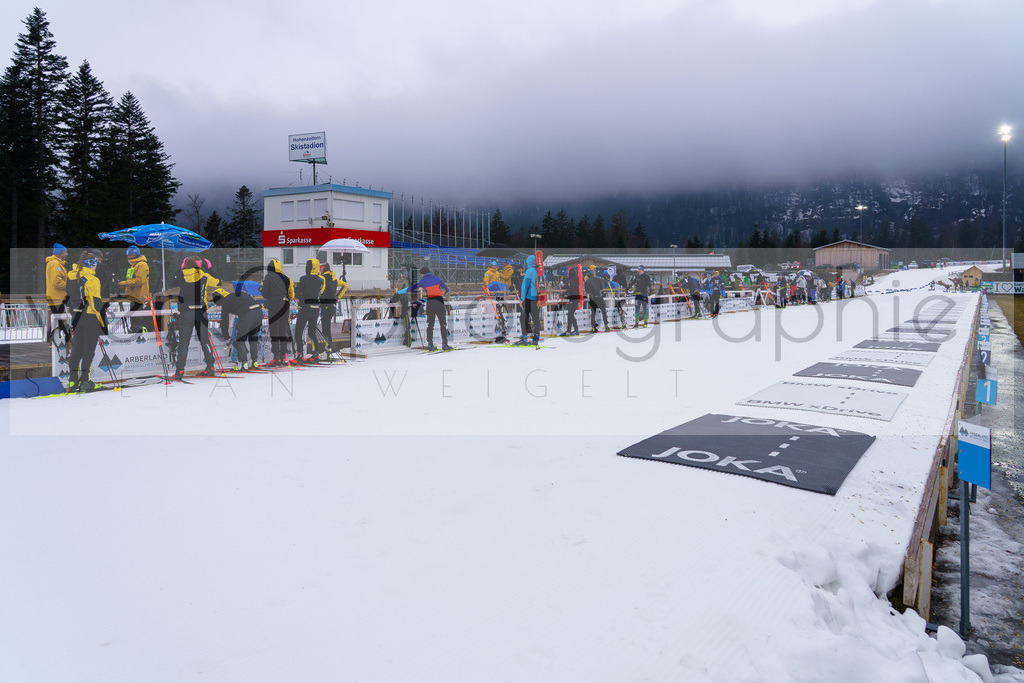 DP ARBER 9.-11.02.2024 | Unter schwierigen Bedingungen zauberte das OK ARBER-Team im Bayerischen Wald eine wettkampffähige Strecke im Arber Hohenzollern Skistadion.