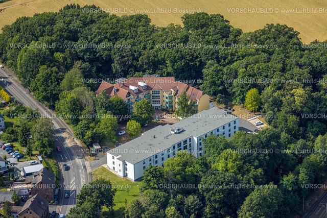 Witten230701511 | Luftbild, Haus Buschey Seniorenheim, Bommern, Witten, Ruhrgebiet, Nordrhein-Westfalen, Deutschland