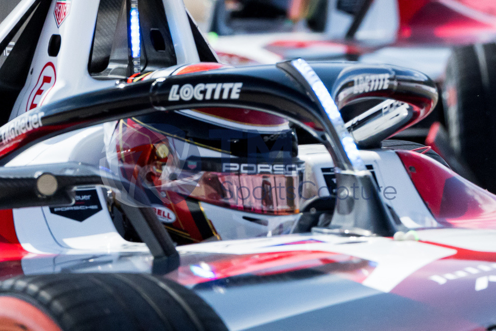 GEPA-20230423-101-147-0208 | BERLIN,GERMANY,23.APR.23 - MOTORSPORTS, FORMEL E - E-Prix of Berlin, Berliner Tempelhof Airport Circuit. Image shows Pascal Wehrlein (GER / Porsche). 
Photo: GEPA pictures/ Matthias Trinkl