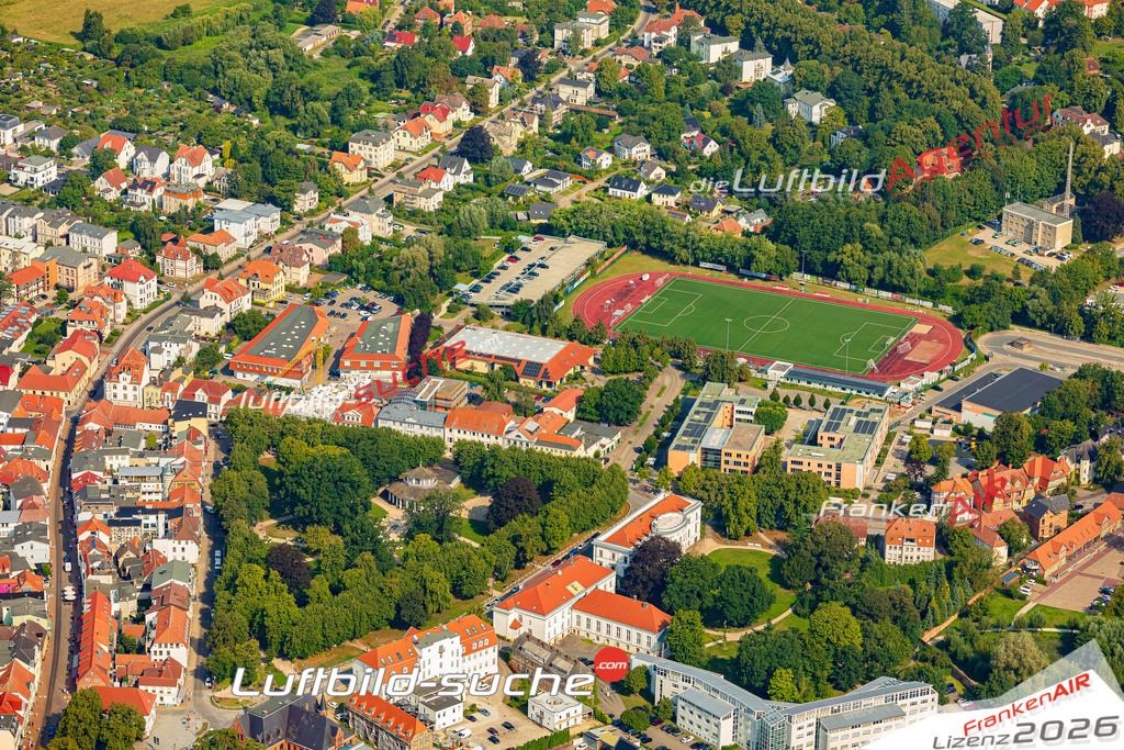 Schrägluftbild  Am Kamp  Bad Doberan - Das Luftbild wurde 2025 vom UL-Flugzeug heraus erstellt (ohne Drohne- keine Drohnenaufnahme ) - Hochauflösende Luftaufnahme -Nicht vergleichbar mit Google Maps oder Satelittenbilder- Die Geschenkidee !Mit Lizenz und Bildrechte bestellbar