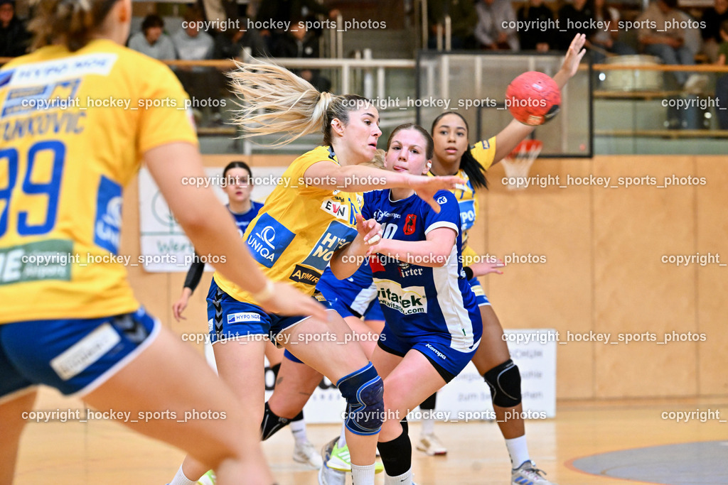 SC Ferlach Damen vs. Hypo Niederösterreich 18.11.2023 | #10 Pavkovic Andrea, #10 MARKSTEINER Viktoria