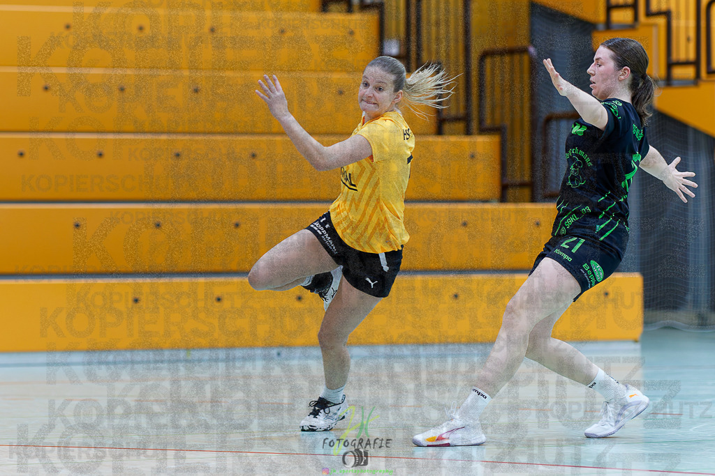 Frauen Oberliga Mitte (HHV); HSG Kleenheim/Langgöns II - HSG Eibelshausen/Ewersbach | Frauen Oberliga Mitte (HHV); HSG Kleenheim/Langgöns II - HSG Eibelshausen/Ewersbach am 01.11.2025 in Oberkleen (Weidig-Halle)Photo © 2025 - Jörg Heinrich - Realisiert mit Pictrs.com