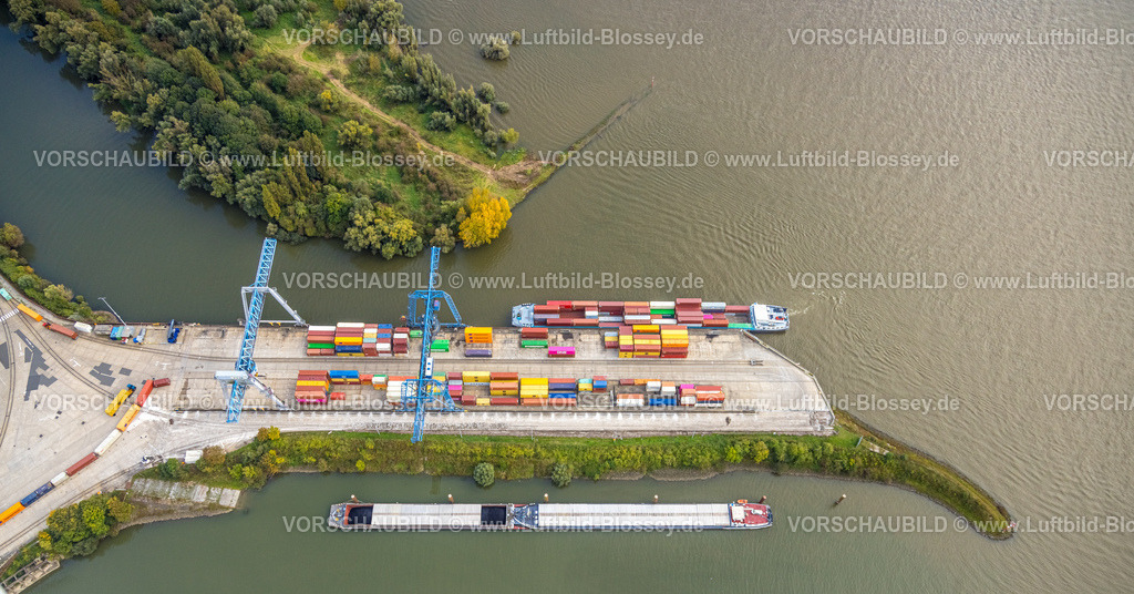 Emmerich241010456 | Luftbild, Hafen Emmerich, Löwenberger Landwehr mit Container Terminal, Emmerich, Emmerich am Rhein, Niederrhein, Nordrhein-Westfalen, Deutschland