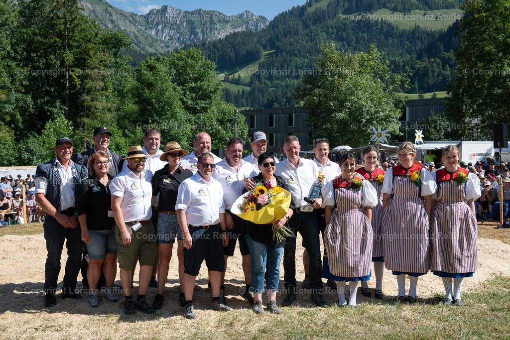 Schwingen -  Schwarzseeschwinget 2025 | Schwarzsee, 22.6.25, Schwingen - Schwarzseeschwinget.