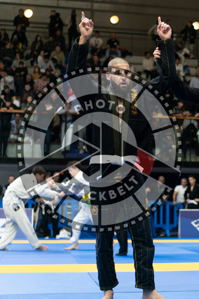 20240119PBB2924 | Fighters compete during the IBJJF European Championship in Paris, France, on January 19, 2024.