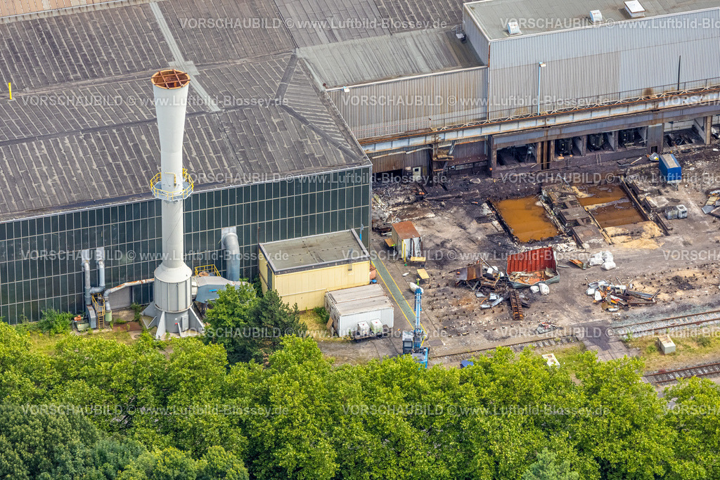 Muelheim240702893 | Luftbild, Vallourec Gelände Detailaufnahme, Abrissarbeiten, Dümpten - West, Mülheim an der Ruhr, Ruhrgebiet, Nordrhein-Westfalen, Deutschland