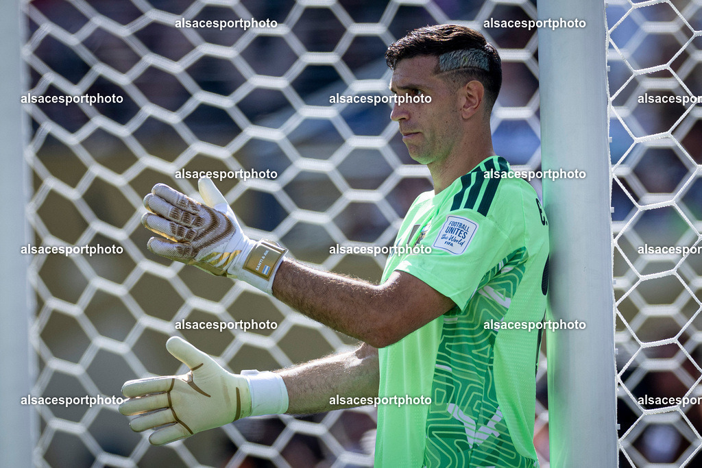 FOOTBALL : Argentine vs Espagne – Finale de la Coupe du Monde FIFA 2026. New York New Jersey Stadium, East Rutherford, New Jersey, États-Unis. 19/07/2026. | Emiliano Martínez #23 (Argentine)