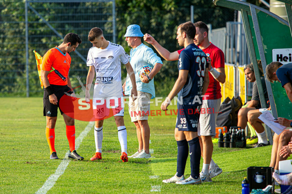 ASK Klagenfurt - SV Wallern, Regionalliga Mitte |  ASK Klagenfurt - SV Wallern am 26.08.2023 in Klagenfurt
(ASK Sportzentrum Fischl), Austria, (Photo by Ernst Krawagner sport-fan.at) - Realisiert mit Pictrs.com