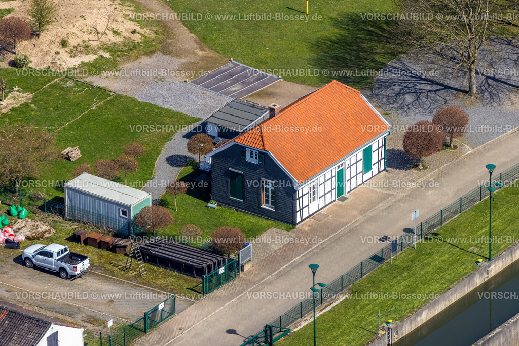 Witten220401309 | Luftbild, Schleusenwärterhaus, Witten, Ruhrgebiet, Nordrhein-Westfalen, Deutschland