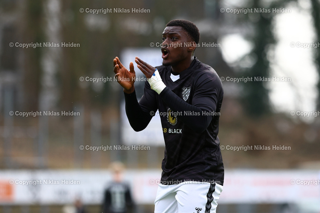 NH_Teutonia05_HamburgerSVU21_RegionalligaNord_23022025 | #29 Michael Kobert (FC Teutonia 05)Fußball I Herren I Regionalliga Nord I Saison 2024-2025 I 23. Spieltag I Teutonia 05 - Hamburger SV U21 I 23.02.2025 I Stadion Hoheluft