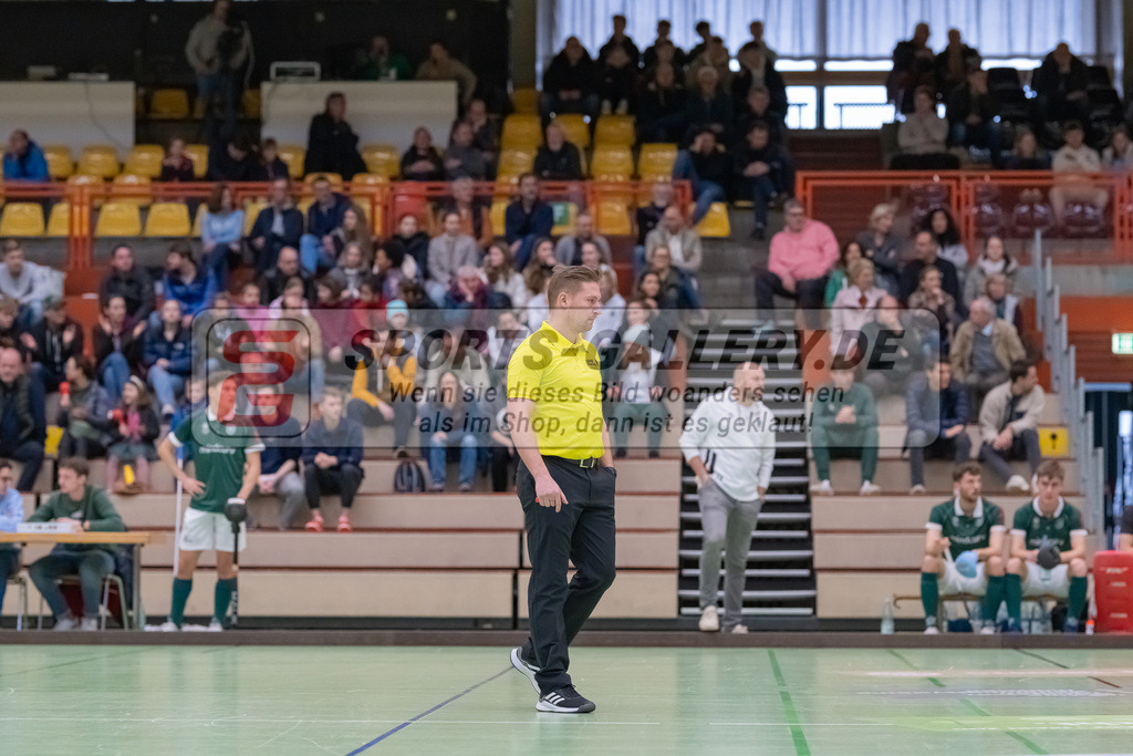 HK_20230108_102393 | 1. Bundesliga ( Halle ) Herren Crefelder HTC - Uhlenhorst Mülheim am 8.1.2023 Crefelder HTC  ( CHTC ), Krefeld , T. Hinsken ( SR )