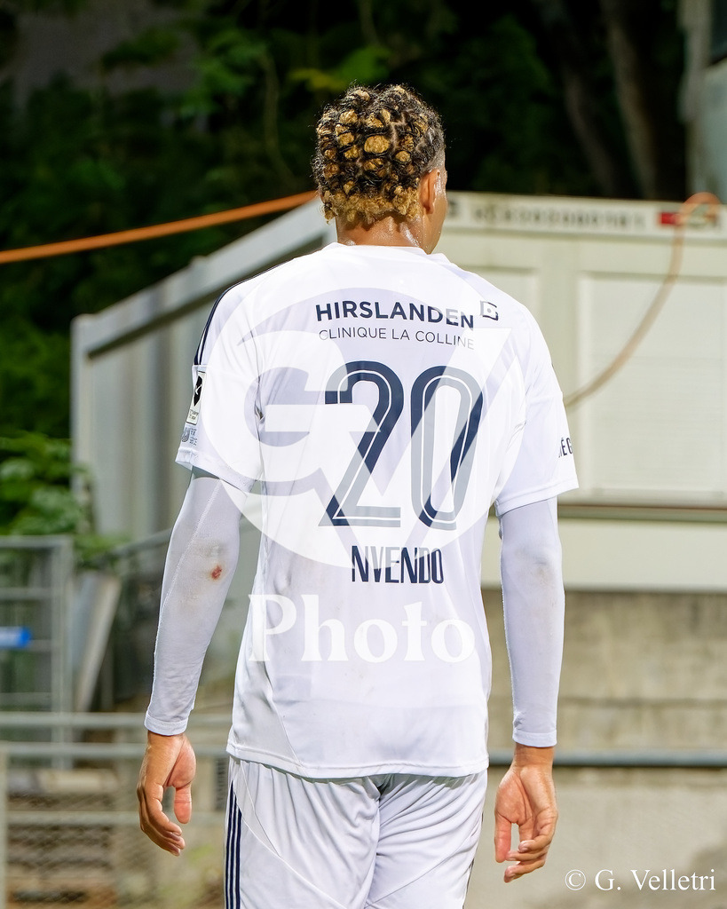 Challenge League - Etoile Carouge FC v FC Vaduz | Vincent Nvendo FerrierGregor (20 Etoile Carouge FC) in action during the Challenge League game between Etoile Carouge FC and FC Vaduz at Stade de la Fontenette in Carouge, Switzerland