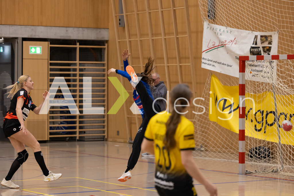 Handball I Frauen I Saison 2025-2026 I Handball Swiss Premium League 1 | Women I Round 5 I  Yellow Winterthur - GC Amicitia Zürich I 15.03.2026 | 16 Micaela Stüdemann von Ehrenstein (CH) (Yellow Winterthur) – Torhüterin - Realisiert mit Pictrs.com
