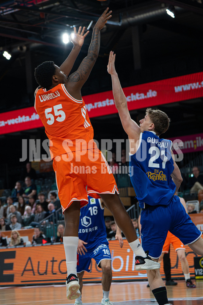 Basketball I Herren I Saison 2025-2026 I 2. Bundesliga ProB Nord I 23. Spieltag I RASTA Vechta II - EN Baskets Schwelm I 7615 | jns.sportfotos - Realisiert mit Pictrs.com