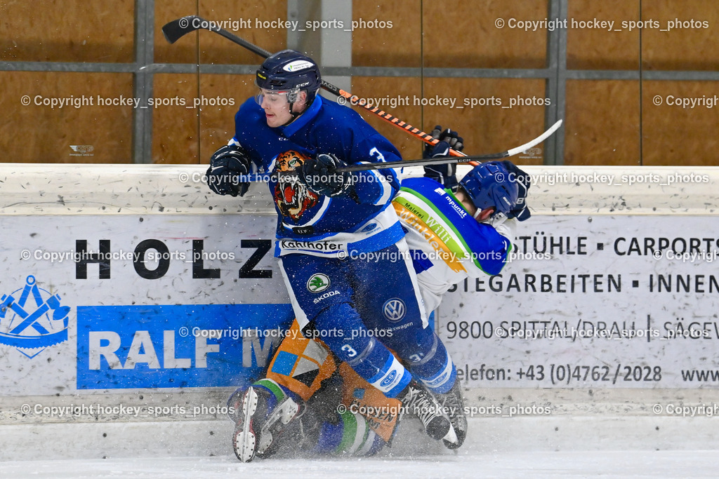 EC Tigers Paternion vs. EC Virgen 12.2.2023 | #3 Kronawetter Piersilvio, #74 Fuetsch Lukas