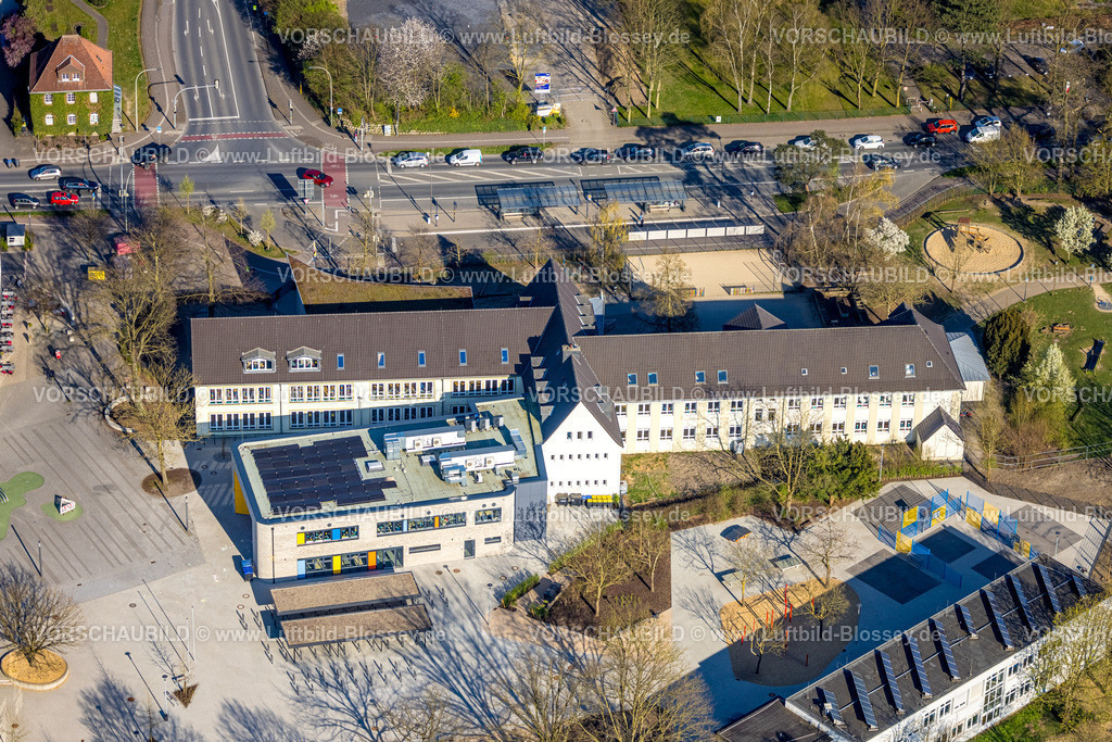 Selm250404873 | Luftbild, Campus Süd mit Overbergschule Gem. Grundschule, Selm, Münsterland, Nordrhein-Westfalen, Deutschland