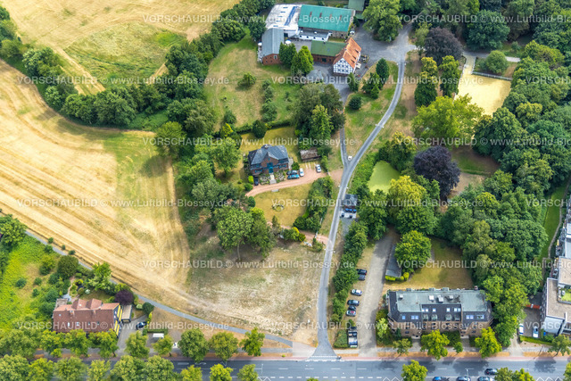 Hamm220707299 | Luftbild, Rodung mit Baustelle an der Marker Allee Ecke Dunantweg und Haus Kentrop, Mitte, Hamm, Ruhrgebiet, Nordrhein-Westfalen, Deutschland
